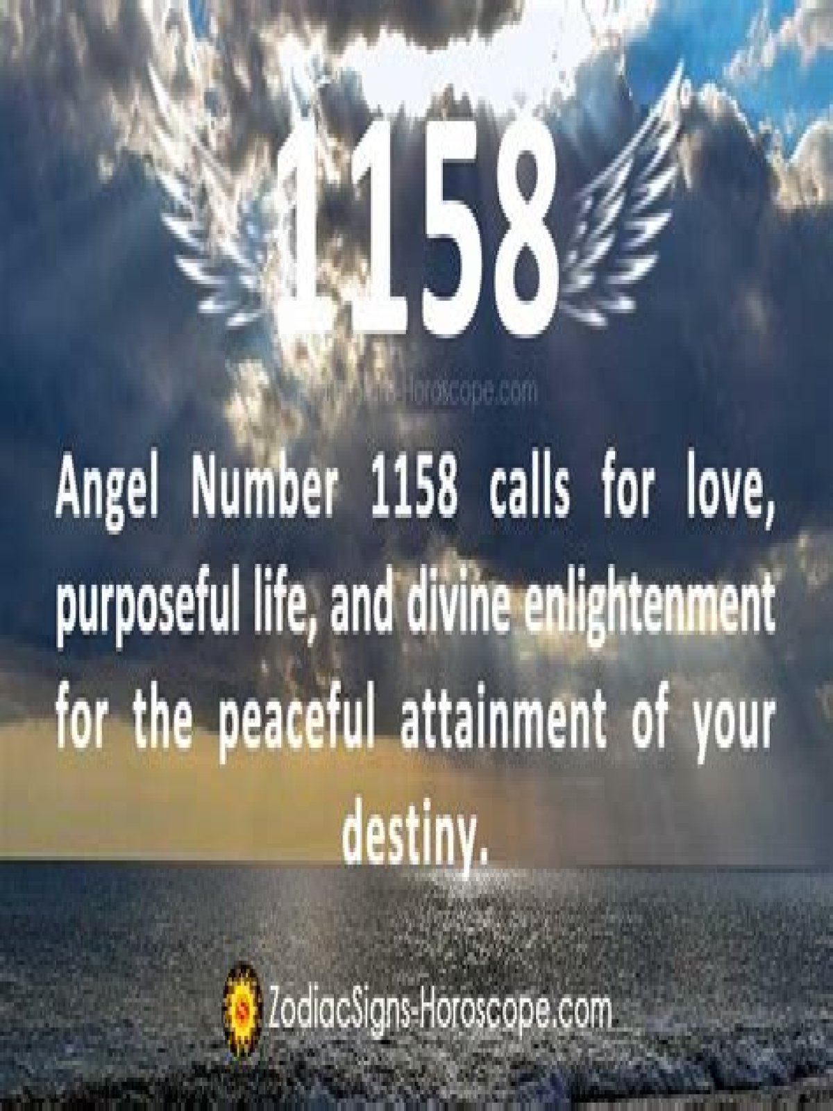 
ANGEL NUMBER 1158
