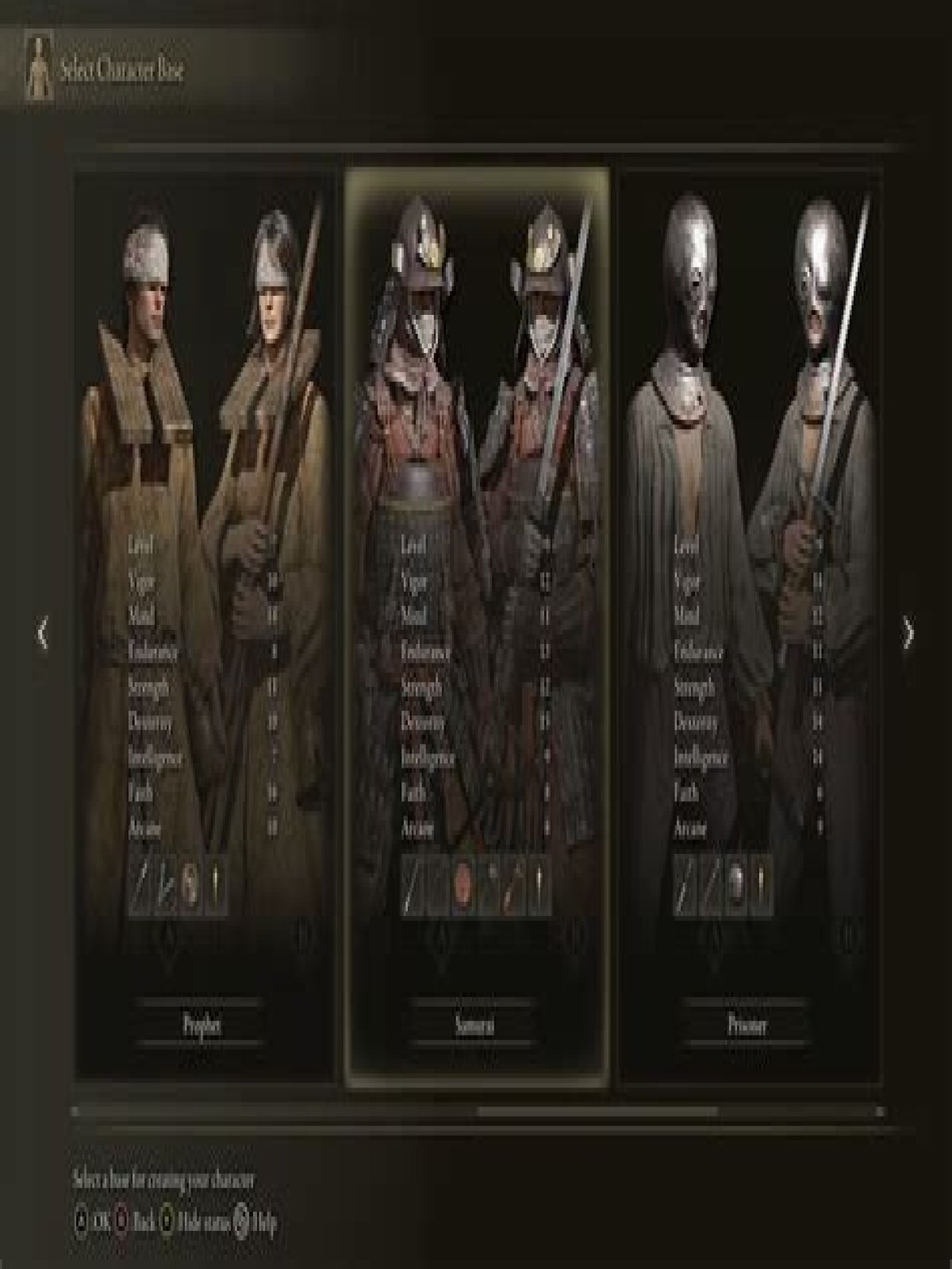 Best starting classes to use in Elden Ring