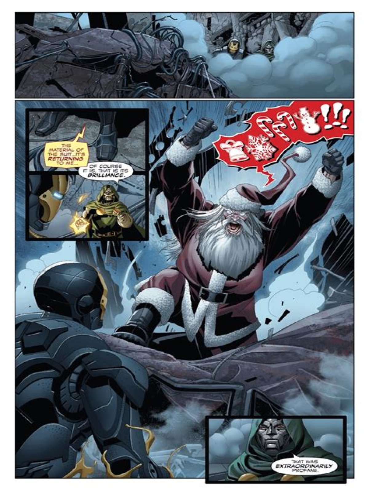 Does Santa exist in Marvel?