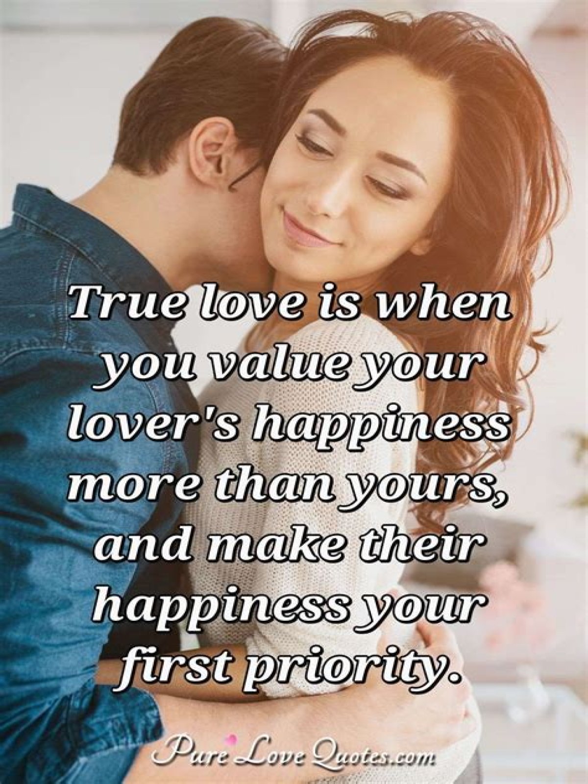 How can I be happy with my lover?