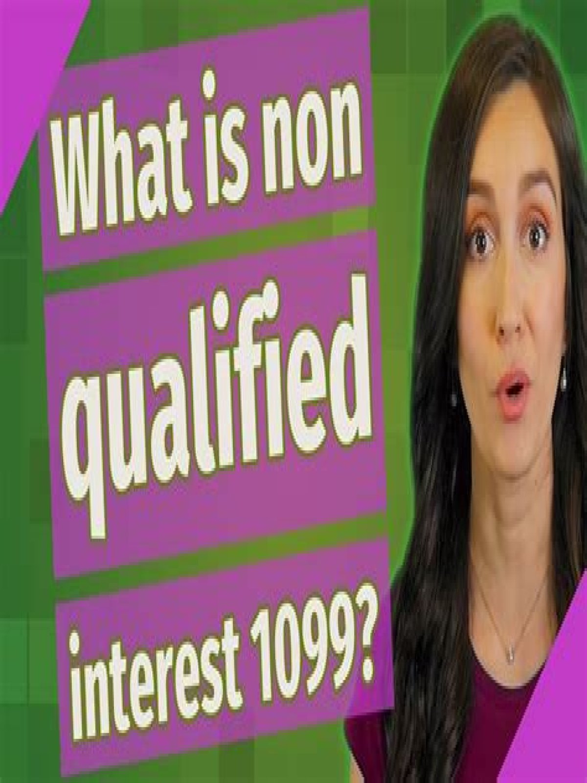 How do I report non qualified interest?