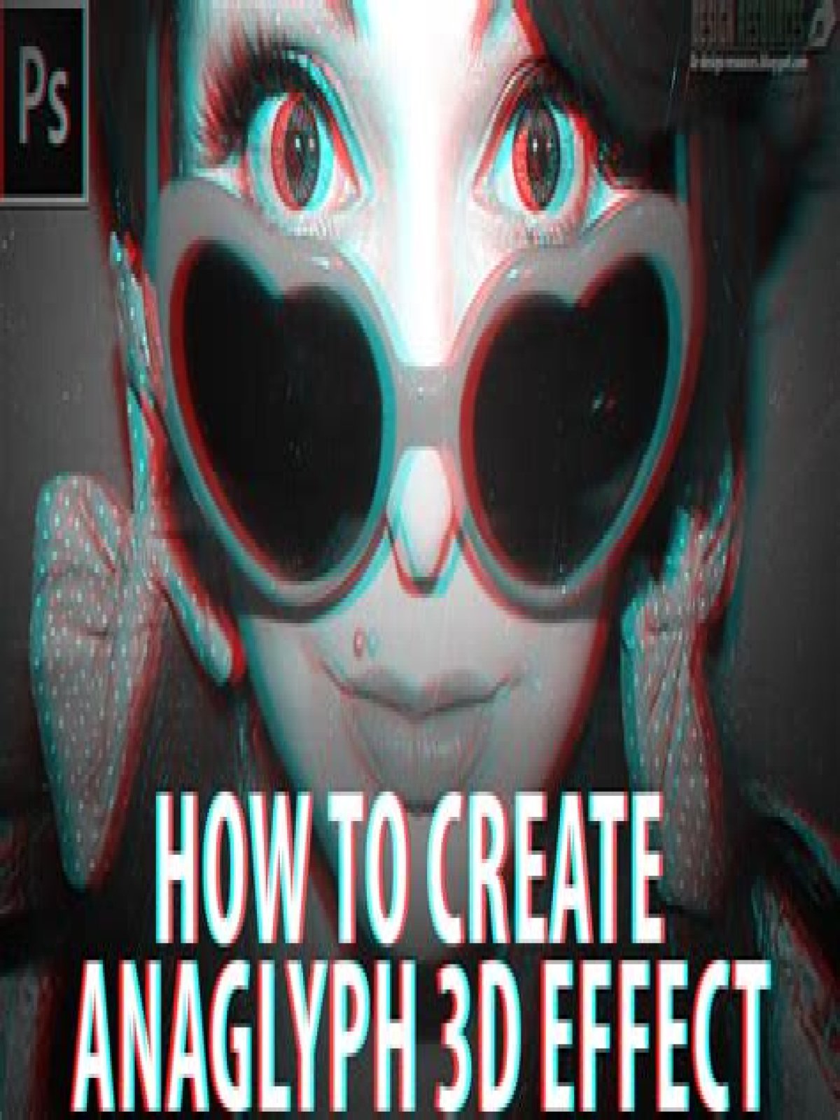 How do you make a 3D anaglyph?