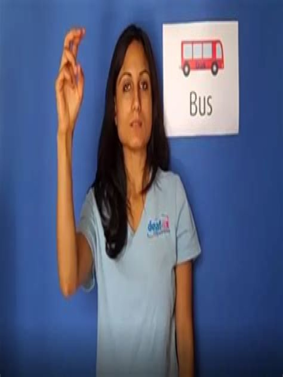 How do you sign bus in ASL?