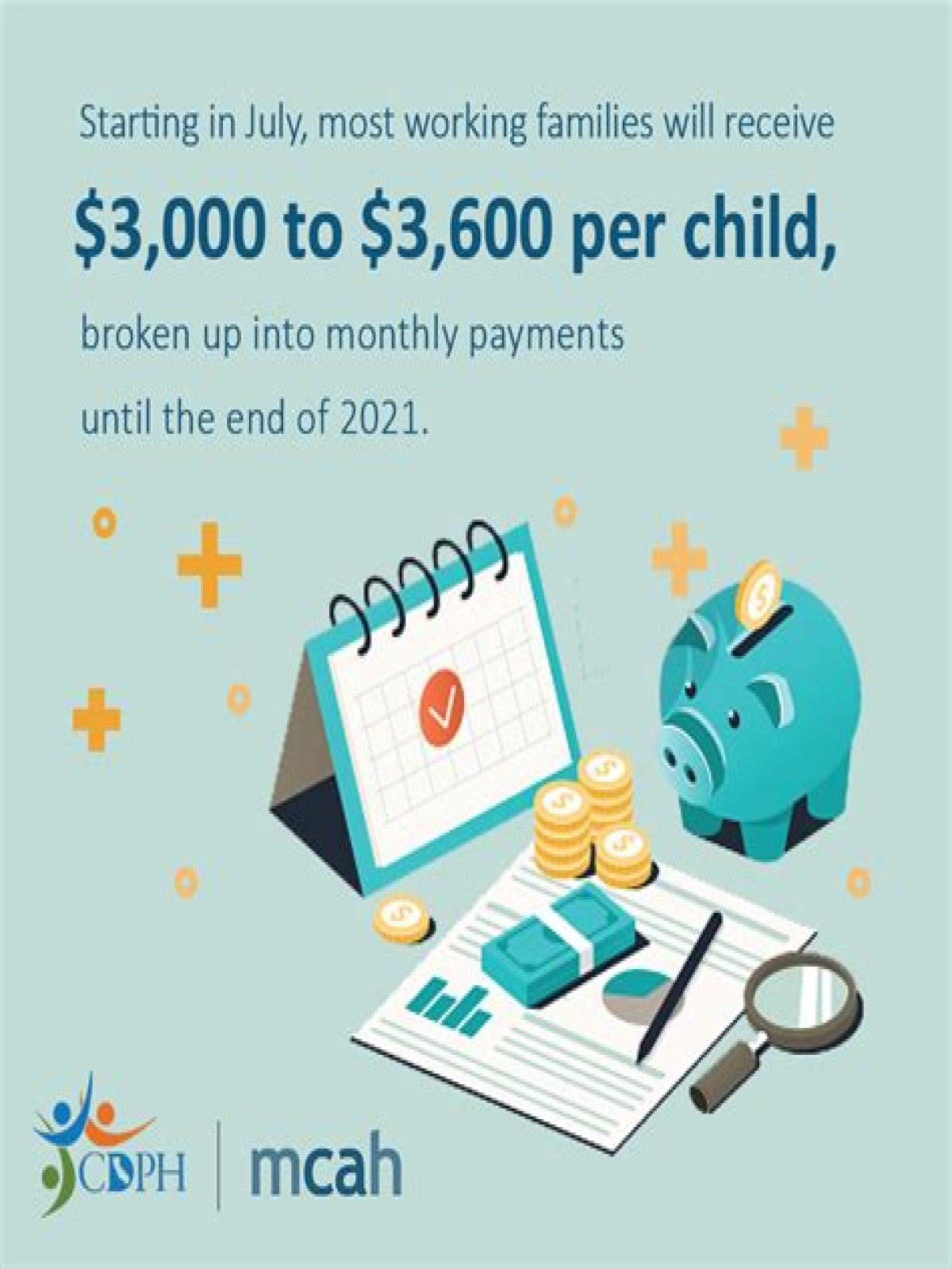How much do you get for a child on taxes 2020?