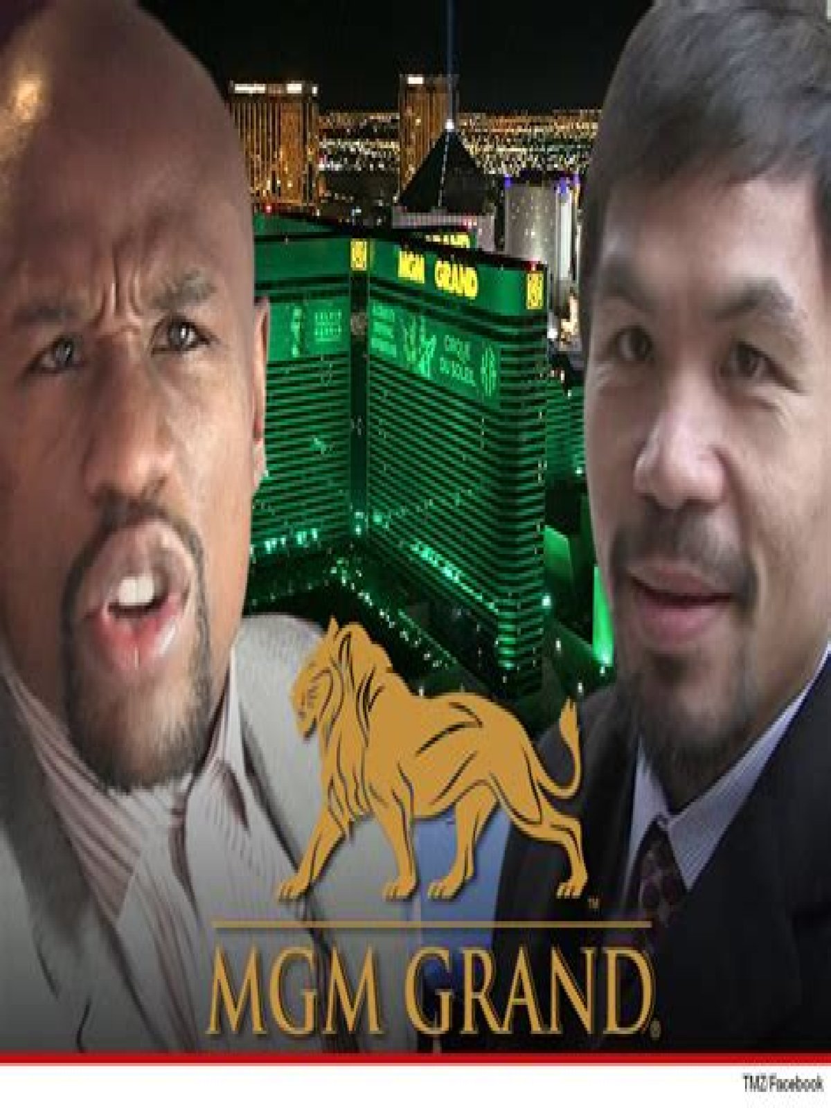 Mayweather vs. Pacquiao -- MGM Blocking Vegas Hotels from Showing Fig