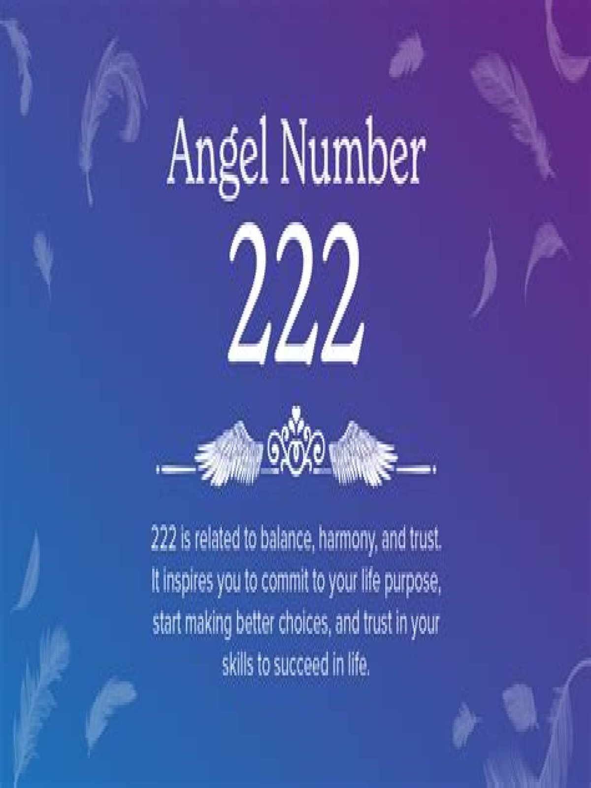 what does 222 mean
