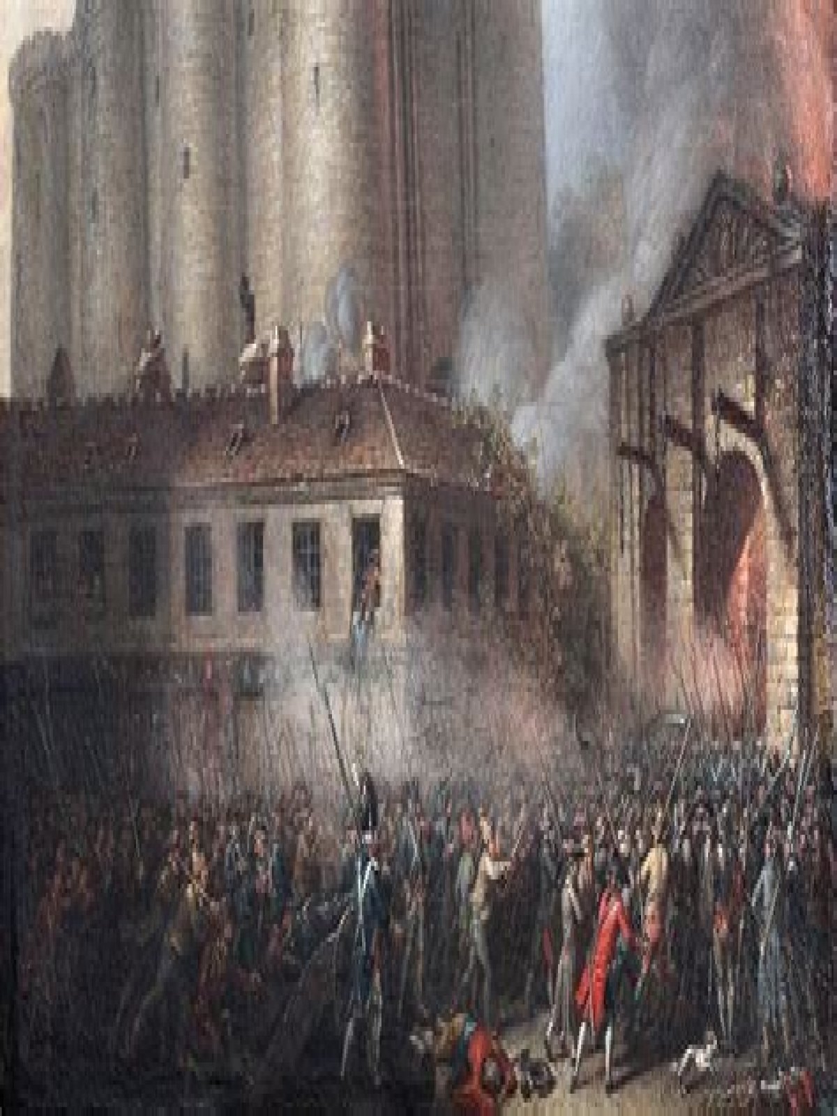 What happened at the Bastille on July 14 1789 and why did it happen?