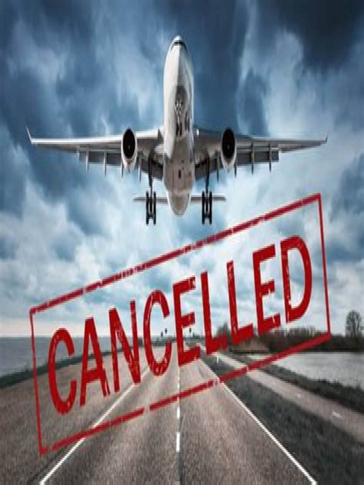 What happens if United flight is Cancelled due to weather?