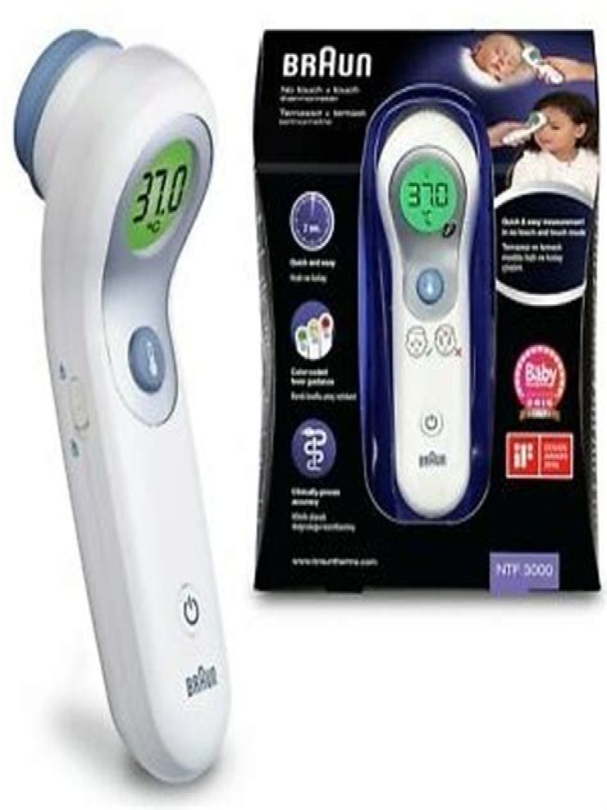 What is the best type of thermometer for adults?