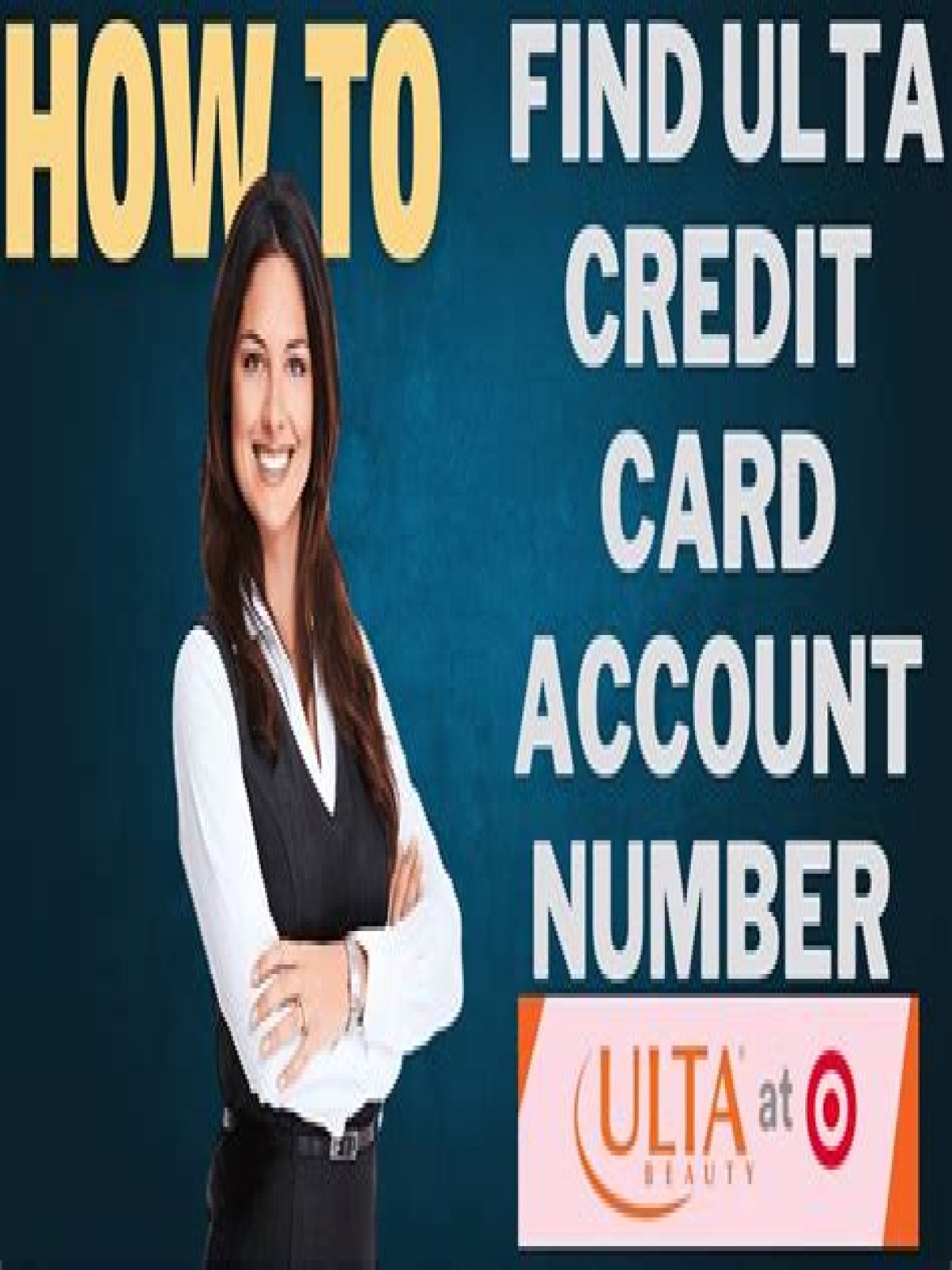 Where can I find my Ulta credit card account number?